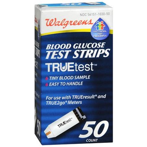 truetest glucose test strips